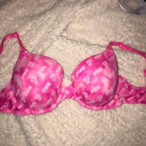 Pink 32DD bra